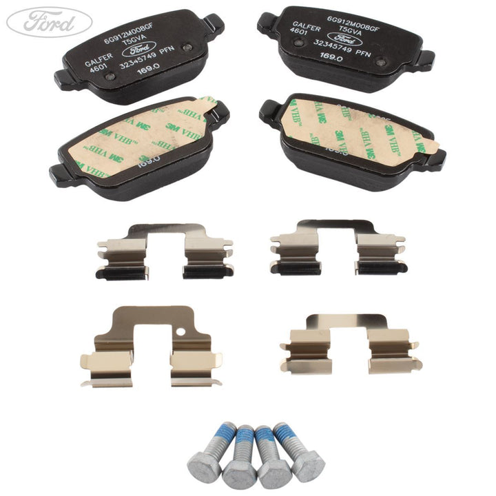 Juego de pastillas de freno traseras originales para Ford Focus Galaxy WA6 Mondeo S-Max 1756395