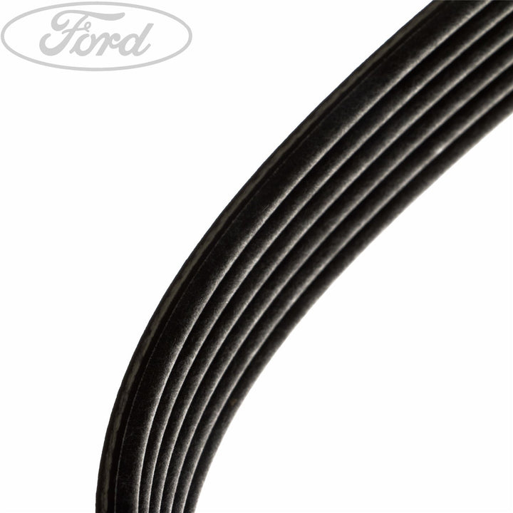Kit de correa de transmisión dentada en V original para Ford Fiesta 1.25 1.4 1.6 B-Max con nervaduras en V 1809955