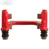 Soporte rojo de pinza de freno trasero original para Ford Fiesta Fusion 2013-1539676