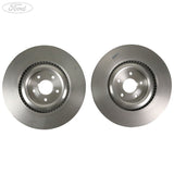 Discos de freno delanteros ventilados de  350 mm originales para Ford Focus 2.3 RS 1936713
