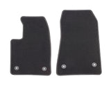 Original Ford Juego de alfombra de piso delantera Velour negro AMkK2JB130B18PA3JA6 2362469
