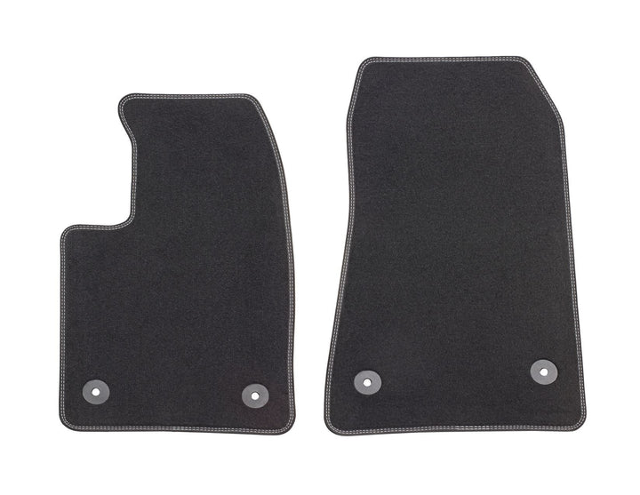 Original Ford Juego de alfombra de piso delantera Velour negro AMkK2JB130B18PA3JA6 2362469