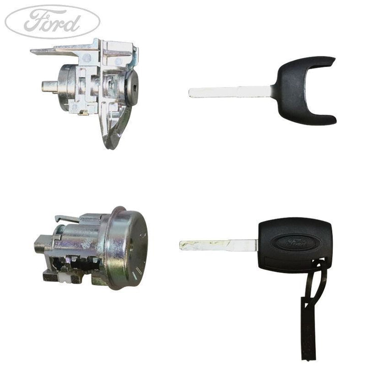 Ford Fiesta 2008-2019 Cerradura Completa Izq. Delantera Negra 1831482