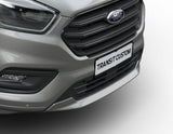 Original Ford Transit/Tourneo Custom Alerón delantero en color plata.