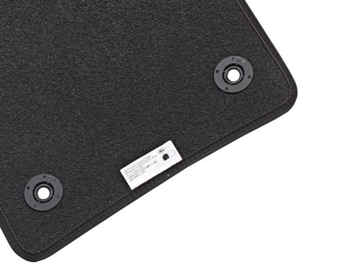 Original Ford Juego de alfombra de piso delantera Velour negro AMkK2JB130B18PA3JA6 2362469