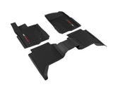 Ranger Alfombrillas de goma delantero y trasero, negro