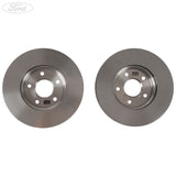 Discos de freno delanteros ventilados de 278 mm originales para Ford Focus C-Max  1790221