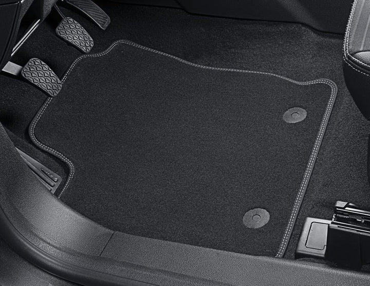 Original Ford EcoSport desde 10/2013 Alfombrillas de terciopelo delanteras