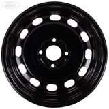 Fiesta 2008-2019 Conjunto De Rueda De Acero 6J x 15 Negro