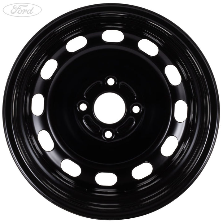 Fiesta 2008-2019 Conjunto De Rueda De Acero 6J x 15 Negro