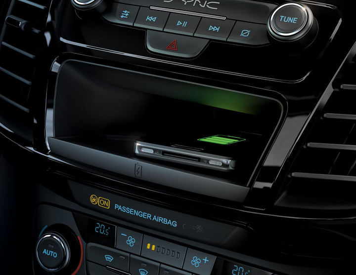 Ford Tourneo/Transit Connect® ACV Kit de carga inalámbrica Qi solución integrada específica para vehículos.
