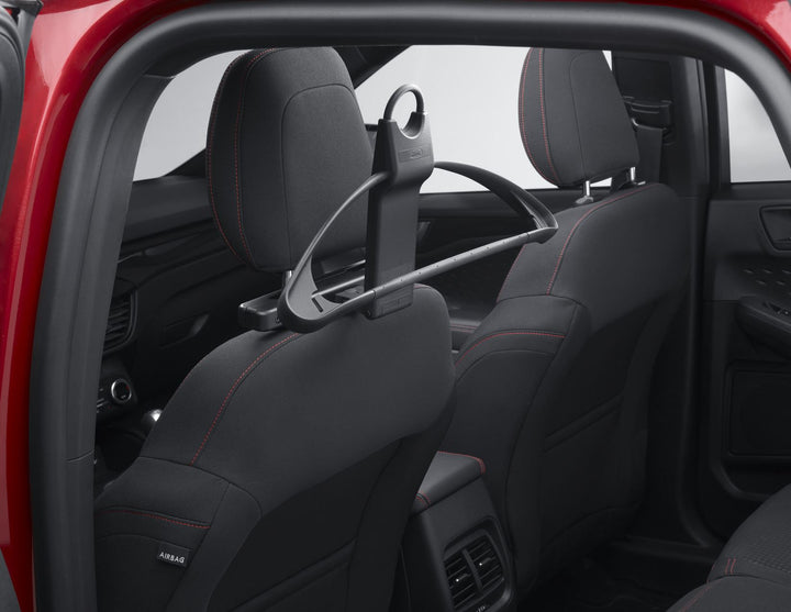 Original Percha con unidad de soporte,en color negro mate.