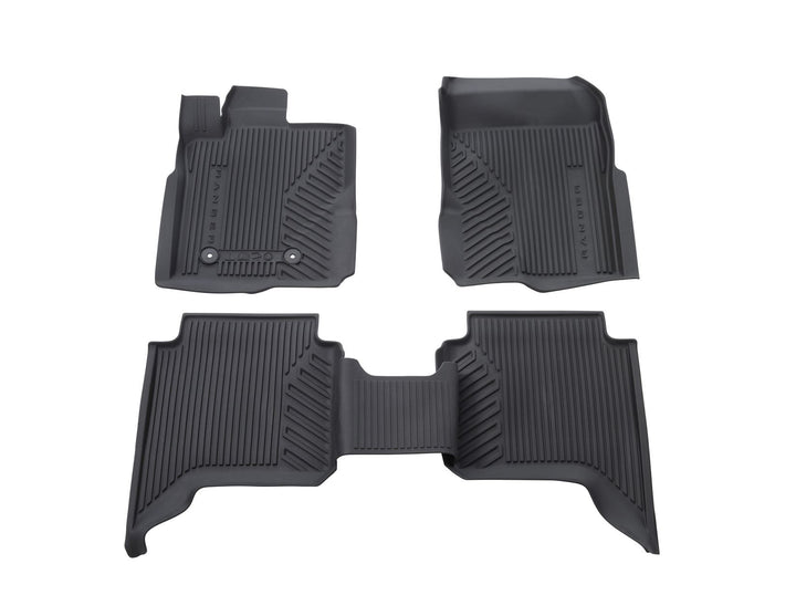 Original Ford Ranger/Raptor 2022+ Alfombrillas todo tiempo para el frente y atrás 2587159