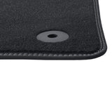 Original Ford Juego de alfombra de piso delantera Velour negro AMkK2JB130B18PA3JA6 2362469