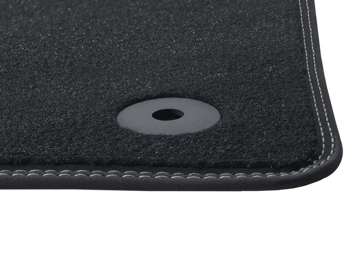 Original Ford Juego de alfombra de piso delantera Velour negro AMkK2JB130B18PA3JA6 2362469