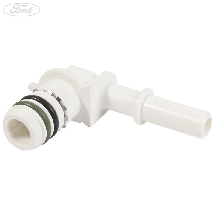 Conector en codo para manguito de combustible original para Ford Escort Fiesta Focus KA Puma 1072003