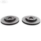 Discos de freno delanteros ventilados de 278 mm originales para Ford Focus C-Max  1790221