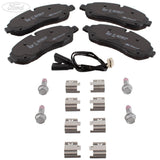 Ford Transit Custom Kit Forro Freno Delantero Motorcraft Negro 2600764