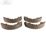 Kit de zapatas de freno trasero O/S (lado del pasajero) y N/S (lado del conductor) originales para Ford Ranger TKE 2011- 2138025