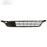 Rejilla de parachoques delantero inferior color negro carbono original para Ford S-Max Galaxy 1889221