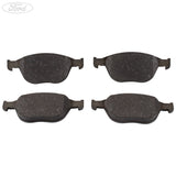 Kit de pastilla de freno delantero con pinza Motorcraft original para Ford Transit Connect 2013 2177227