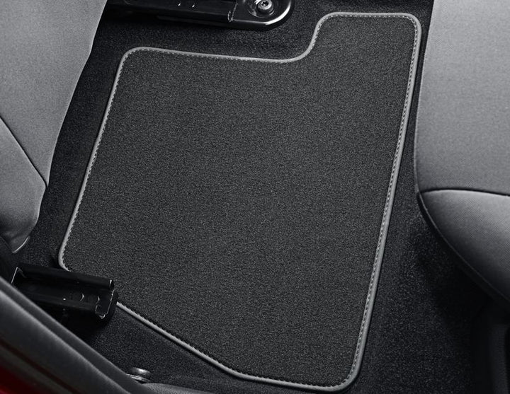 Original Ford Focus Electric desde 02/2010 Alfombrillas de terciopelo traseras