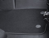 Original Ford Juego de alfombra de piso delantera Velour negro AMkK2JB130B18KA3JA6 2362477
