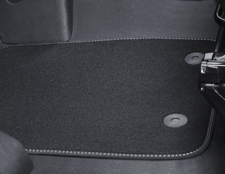 Original Ford Juego de alfombra de piso delantera Velour negro AMkK2JB130B18KA3JA6 2362477