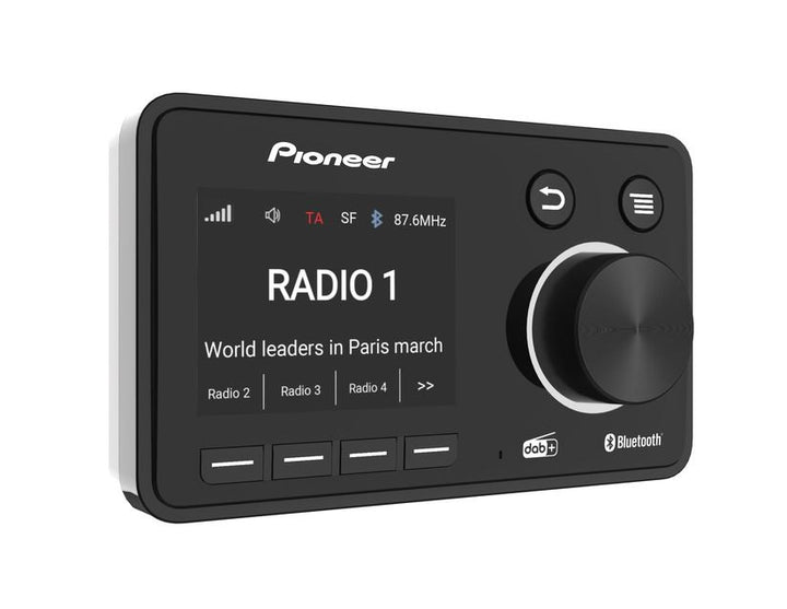 Pioneer* Adaptador de radio digital DAB+ SDA-11DAB,con Bluetooth.