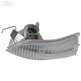Indicador luminoso de la carcasa del espejo retrovisor lateral delantero N/S (lado del conductor) original para Ford C-Max 4450781