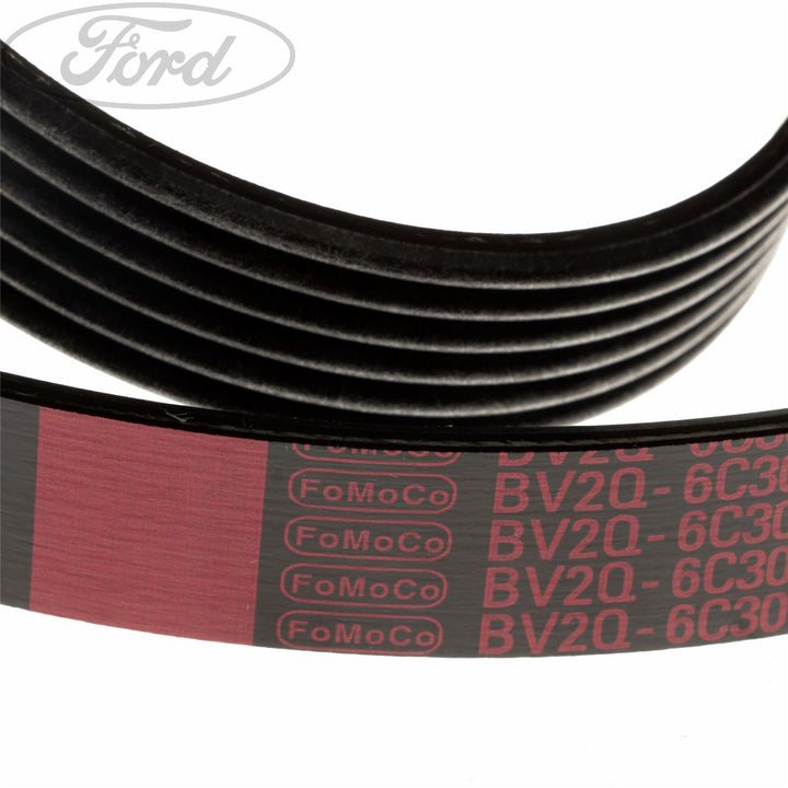 Kit de correa de transmisión dentada en V original para Ford Fiesta 1.25 1.4 1.6 B-Max con nervaduras en V 1809955