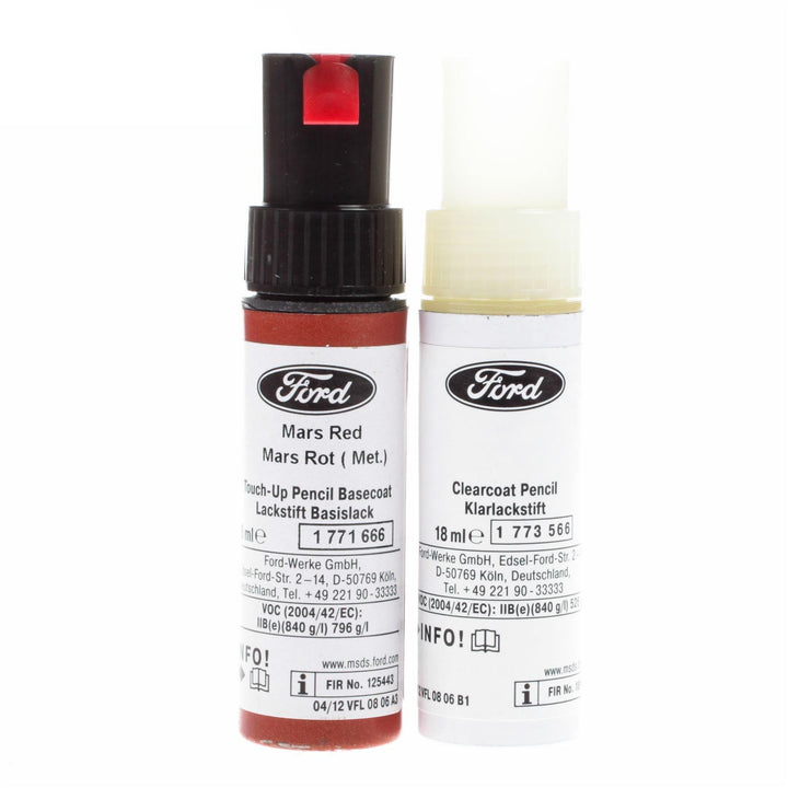 Original Ford Rotuladores Quita Arañazos 9ml in Rojo Marte Met. 2854752 (código de color: ASQCWWA)