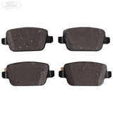 Juego de pastillas de freno traseras originales para Ford Focus Galaxy WA6 Mondeo S-Max 1756395