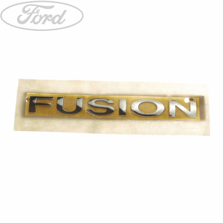 Placa con emblema Fusion para portón trasero original para Ford Fiesta Fusion 02-12 1206127