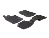 Kit de alfombrillas de goma delanteras y traseras Ranger automática 2022+ negro excepto Raptor y Platinum