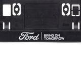 Original Ford Soporte para placa de matrícula Ford en color negro