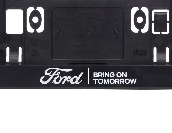 Original Ford Soporte para placa de matrícula Ford en color negro