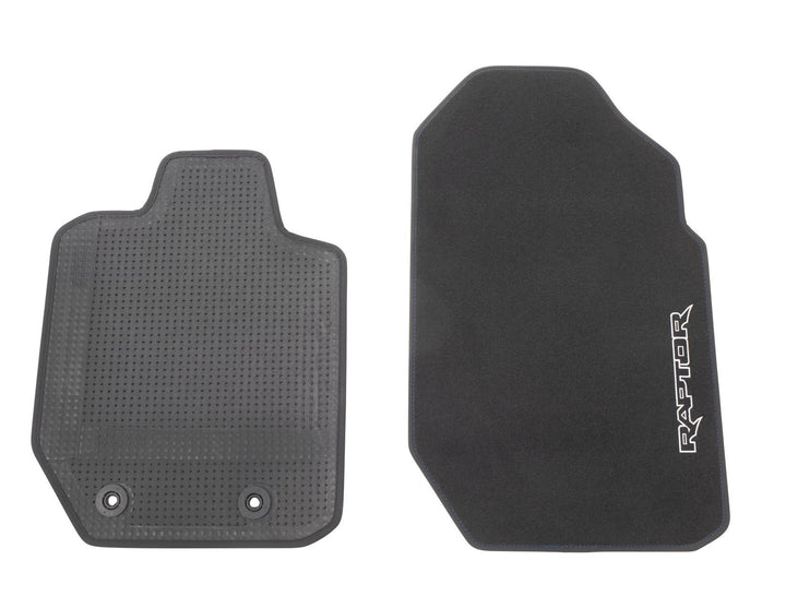 Original Ford Ranger 02/2019-06/2022 Alfombrillas de terciopelo color negro