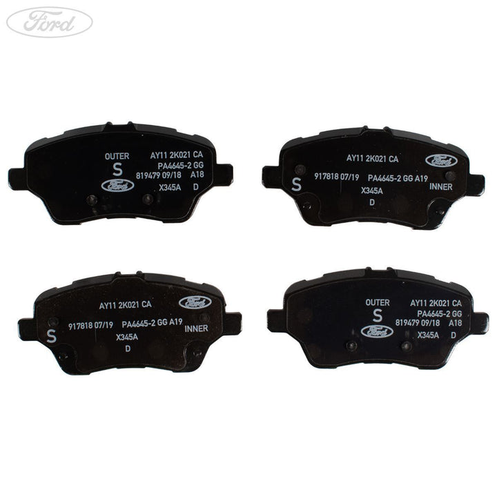 Juego de pastillas de freno delanteras originales para Ford B-Max Transit Courier Fiesta 1860476