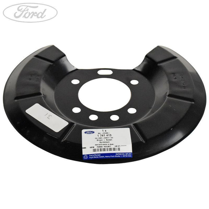 Ford Focus 2011-2019 ST Protector Salpicaduras Trasero Negro 1741413