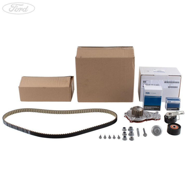 Bomba de agua y tensor correa de distribución originales Ford 1.5 Duratorq TDCi 2008687