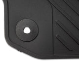 Tourneo Custom Alfombrillas de goma traseras, en color negro, para la segunda o tercera fila de asientos.