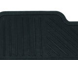Original Ford B-MAX desde 01/2012 Alfombrillas de goma traseras,en color negro.