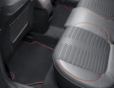 Original Ford Puma 2019+ Alfombrillas contorneadas de velour rojas 2478661
