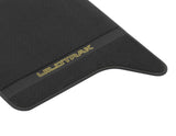 Kit de alfombrillas de moqueta delanteras y traseras Ranger Wildtrak automática 2022+ negro con logo amarillo