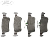 Ford Fiesta 2017-2024 Pastillas Freno Delanteras y Traseras 2426545