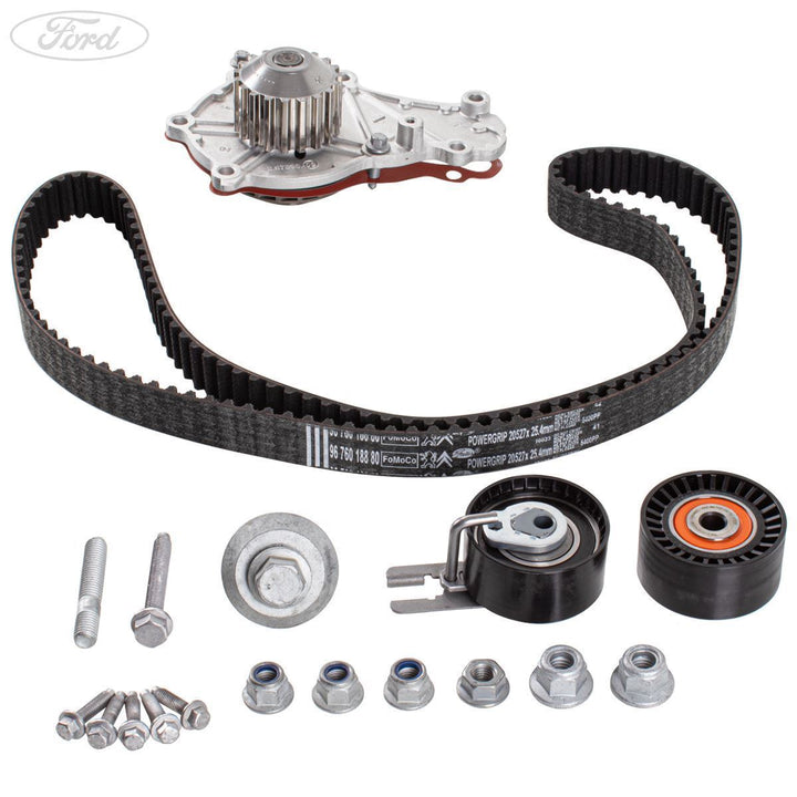 Kit de bomba de agua y correa de distribución original para Ford Fiesta Focus B-Max 1.5 1.6 TDCi 2008550