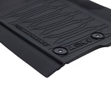 Ranger Alfombrillas de goma delanteras y traseras, en color negro, estilo bandeja con bordes elevados.