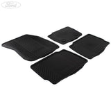 Original Ford Mondeo desde 09/2014 Alfombrillas de goma delanteras y traseras