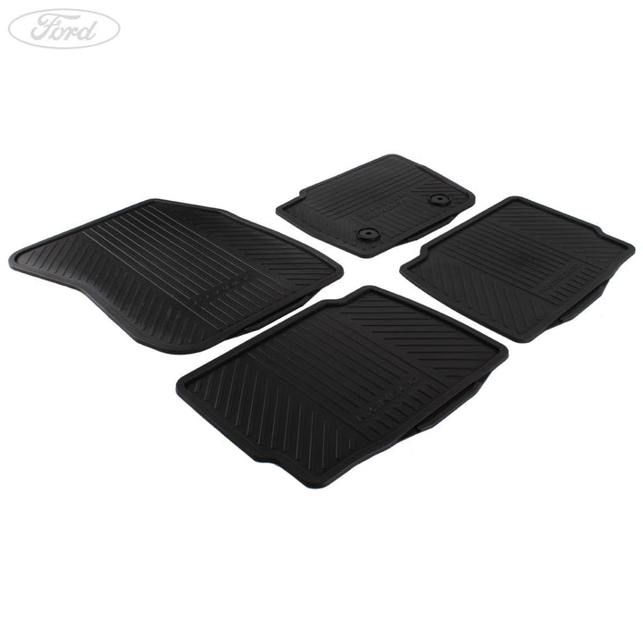 Original Ford Mondeo desde 09/2014 Alfombrillas de goma delanteras y traseras